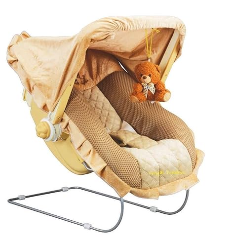 Goyals 12 in 1 Premium Musical Baby Feeding Swing Rocker Carry Cot Cum Bouncer with