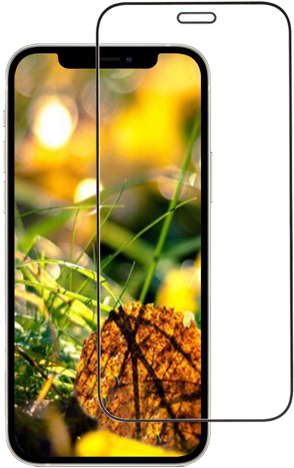 AntilaTech Full Screen Coverage Tempered Glass Protector Compatible with iPhone 12 Pro Max (6.7") - Case Friendly, Touch Sensitive and Bubble Free Installation