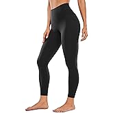 CRZ YOGA Womens Butterluxe High Waisted Yoga Leggings 25" - Double Seamed Buttery Soft Comfy Athletic Gym Workout Pants
