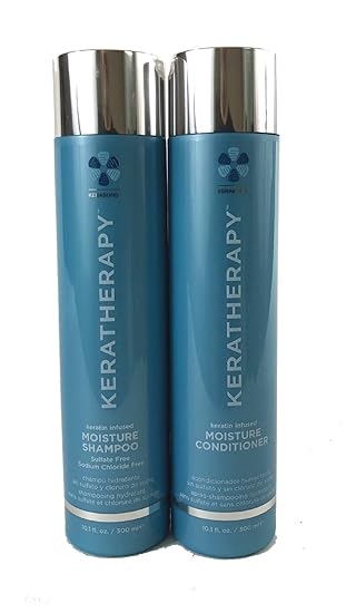 Keratin By Keratherapy Infused Moisture Shampoo & Conditioner 10.1 Oz