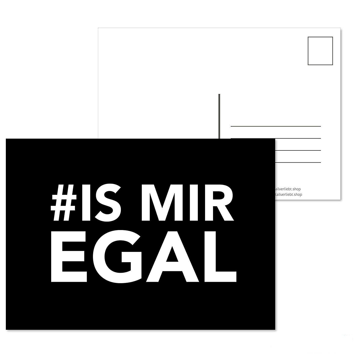 20 Postkarten Mit Sprüchen I Dv187 I Din A6 I Spruch Karten Set