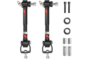 TOPTHANE 2.5" - 6" Lift Front Sway Bar Quicker Disconnect System for 1998-2006 Jeep Wrangler TJ & 1984-2001 Jeep Cherokee XJ - Enhanced Off-Road Flexibility