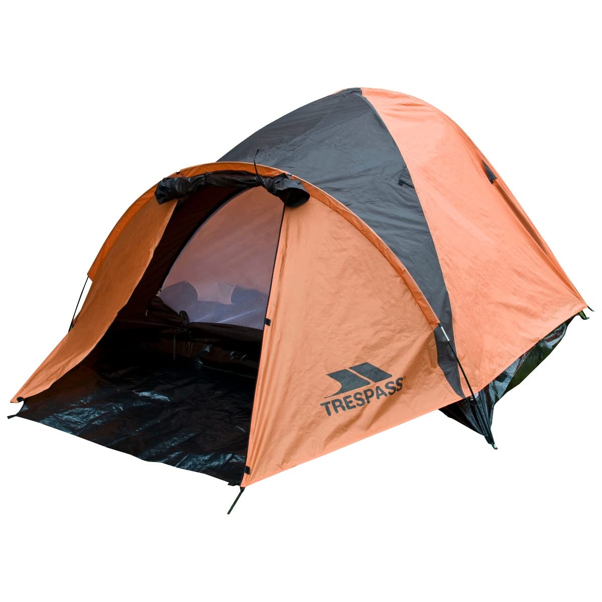 Trespass 4 Man Tent Double Skin Waterproof Camping Hiking Festival Ghabhar