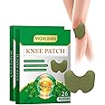MQXUNMI 52 PCS Knee Patches, Warming Herbal Patches for Joint Patch, 12 Hours Deep Heating Extra Strength Wormwood Extract Sticker for Knees, Back, Neck, Shoulder
