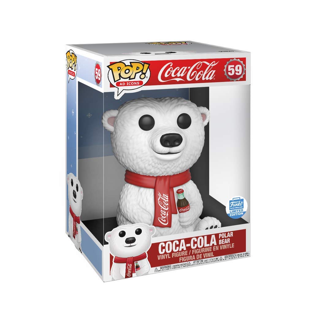 Funko Polar Bear Super Sized 10" POP Vinyl Figurine Limited Edition #59