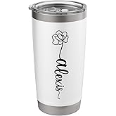 Alexis Name Funny Personalized Gifts Stainless Steel Insulated Tumbler