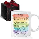 Kadiak Funny Goodbye Gifts Mug For Coworkers, Retirement Mug Gifts For Women Men, New Job Gift, Farewell, Going Away, Office Appreciation Mugs Gift for Coworkers 11oz
