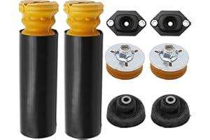 ZUDKSUY Rear upper and lower shock absorber mounting ring and stopper kit Compatible with BMW E90 E92 E82 E87 2008-2016 Repla