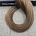 U Tip Real Human Hair Extensions 18 Inch Pre Bonded U Tip Hair Extensions 50strands Utip Hair Extensions Human Hair Light Brown #8 Pre Bonded Human Hair Extensions