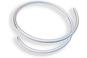 Tiny Spiral Nose Ring - Thin Double Hoop 20 Gauge Piercing - 925 Silver Nose Piercing Jewelry Ring