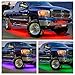 LEDGlow 6pc Million Color Multi-Color Truck LED Underbody Underglow Accent Lighting Kit – 18 Solid Colors – 12 Unique Patterns – Music Mode – Water Resistant – Includes Control Box & Remotethumb 2