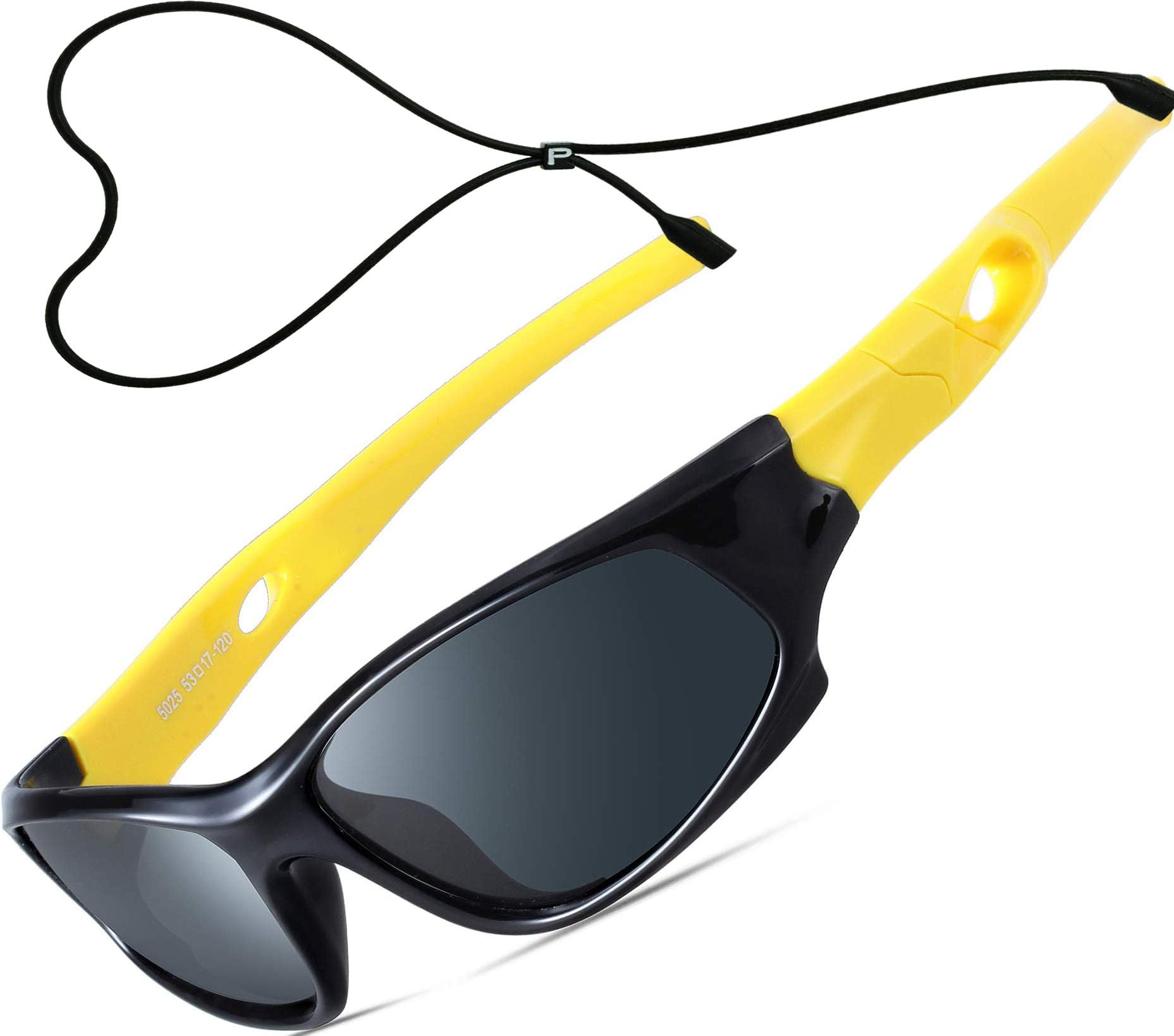 Kids TR90 Polarized Sunglasses Style For Boys Girls Childrens Age 3-10 UV400 CAT 3 CE