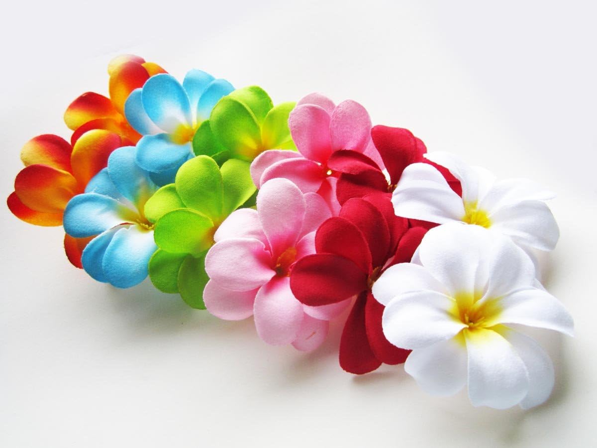 Kreatives Gestalten 2 3 10 20pcs Hawaiian Foam Plumeria Bulk Artificial Frangipani Flower Heads Bastel Kunstlerbedarf
