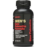 GNC Men's Saw Palmetto Formula, 120 Tablets, Supports Normal Prostate Function