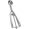 Solula 18/8 Stainless Steel Small Ice Cream Scoop Disher Cookie Scoop Melon Baller
