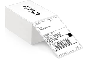 4x6 Direct Thermal Shipping Labels,FLYFAR 4x6 Thermal Labels for Thermal 4x6 Shipping Label Printer,Compatible and Commercial Grade Label Stickers (500 Labels, 1 Stack)