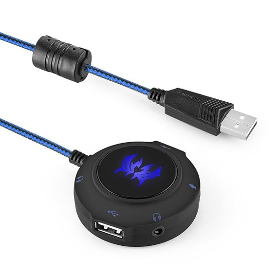 USB External Sound Card, Multifunction interfaces (2 USB interface, a