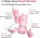 ANUA Peach 77 Niacin Essence Toner Glass Skin Niacinamide Panthenol Ceramides K view 5