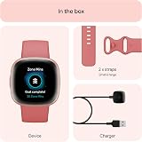 Fitbit Versa 4 Fitness Smartwatch GPS 6-Day Battery Pink Sand Copper Rose view 7