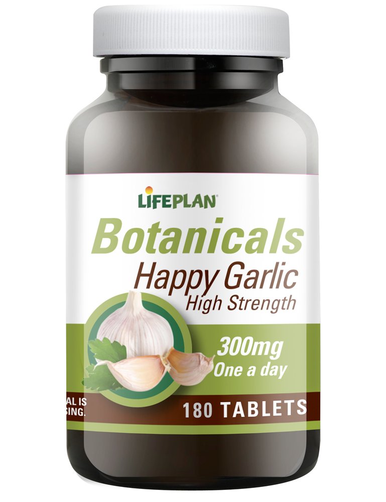 Lifeplan Happy Garlic 300mg 180 Tablets
