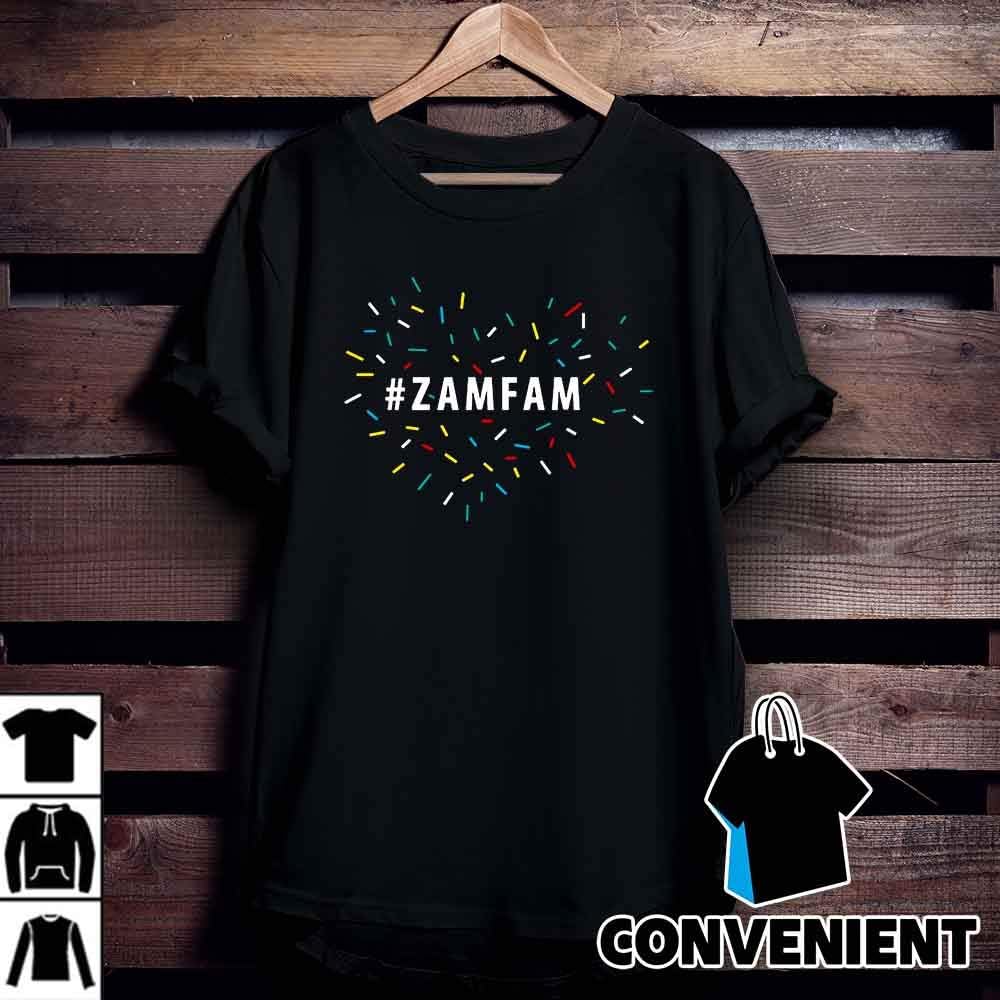 Rebecca Zamolo #ZAMFAM logo T Shirt birthday gift shirt Sweatshirt Hoodie