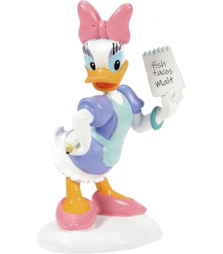 Department 56 Disney Village Accessories Estatueta Pateta e Pato