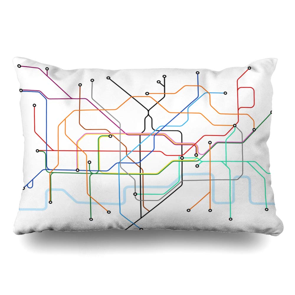 Best London Underground Tube Print Bedding Cree Home
