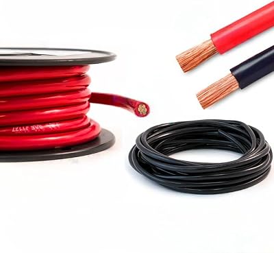 Hi-Flex Battery Cable 16mm² Red 1 Metre Heavy Duty Flexible Copper Welding Wire