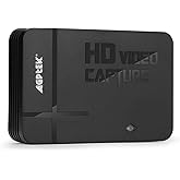 AGPTEK HD Game Capture Video Capture 1080P HDMI/AV Recorder Xbox 360&One/ PS3 PS4,Support Mic in with Both HDMI and AV Input