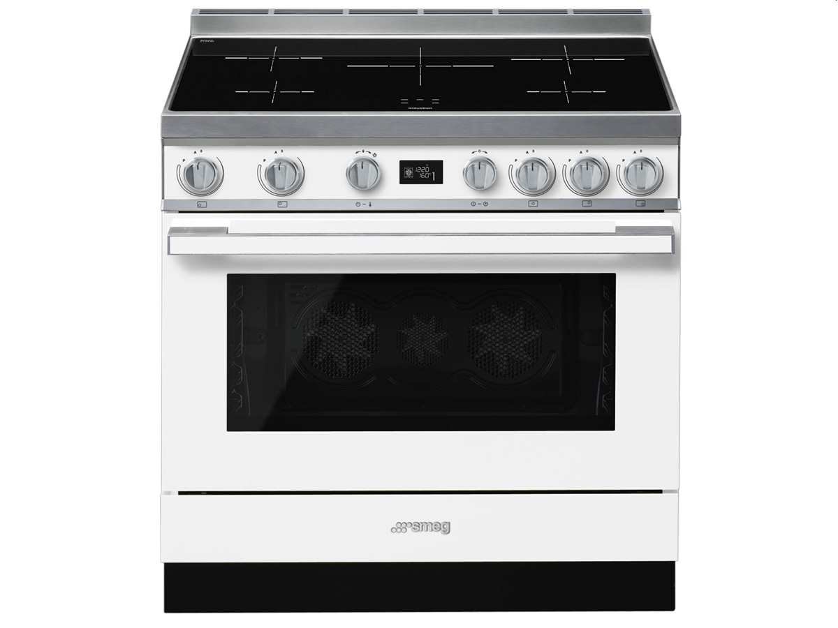 Smeg cpf9ipwh Freestanding Cooker Induction Hob a + White Kitchen