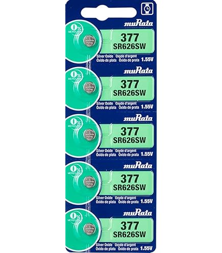 2 X Renata Mercury Free 1.55 Volt Watch Battery 379 Replaces - Foto 5