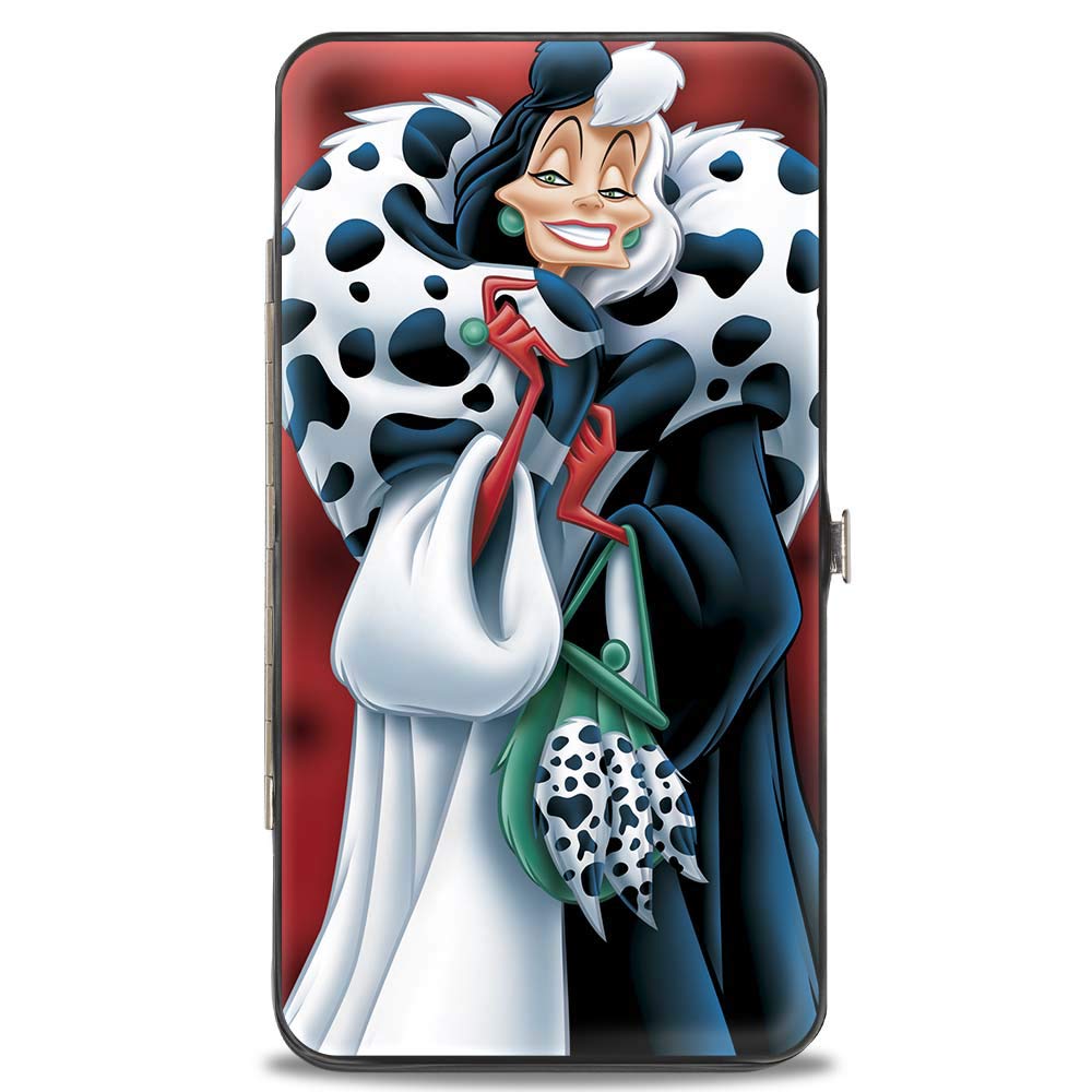 Buckle Down - Wallet Hinge Wallet - 101 Dalmatians Cruella Women's