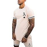 TZIISOA Mens Tracksuit 2 Piece Outfits Casual Summer Sport Set