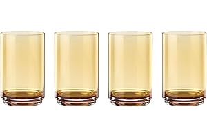 Lenox 897835 Tuscany Classics Stackable Coolers, Set of 4, Amber