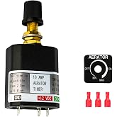 Besramtic Livewell Timer Switch for Boat Marine Aerator Timer Variable 12 Volts 10 A