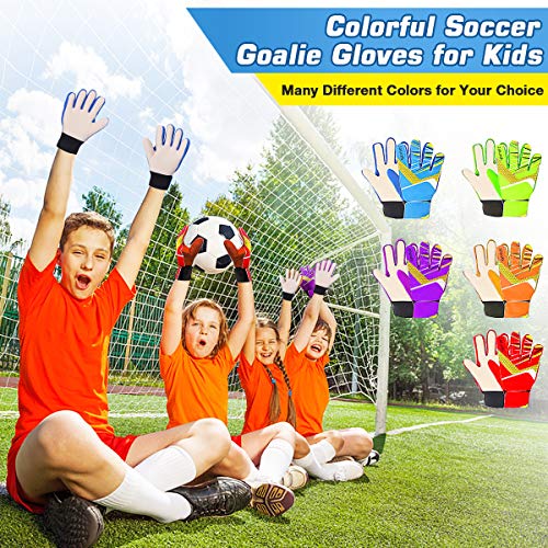 image for Jalunth Goalkeeper Goalie Soccer Gloves - Kids & Youth Football Goal k