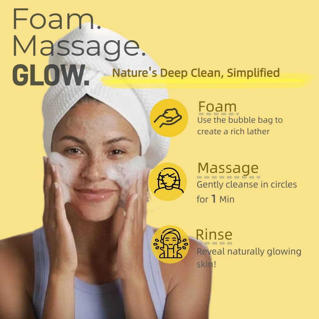 Kojic Acid & Turmeric Soap Bar for Dark Spot removal - Skin Lightening Soap with Vitamin C, Retinol, Shea Butter & Lemon Oil - for Face, Body, Underarms - SLS Free, for Oily & Dry Skin