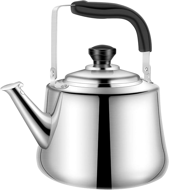 Whistling Tea Kettle Tetera de acero inoxidable, 2,5 litros
