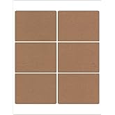 30 Large Beer Bottle Kraft Printable Labels, 4x3 inches