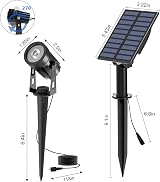 T-SUN 2-in-1 Solar Landscape Lights Colour Changing IP65 Garden Spot view 4