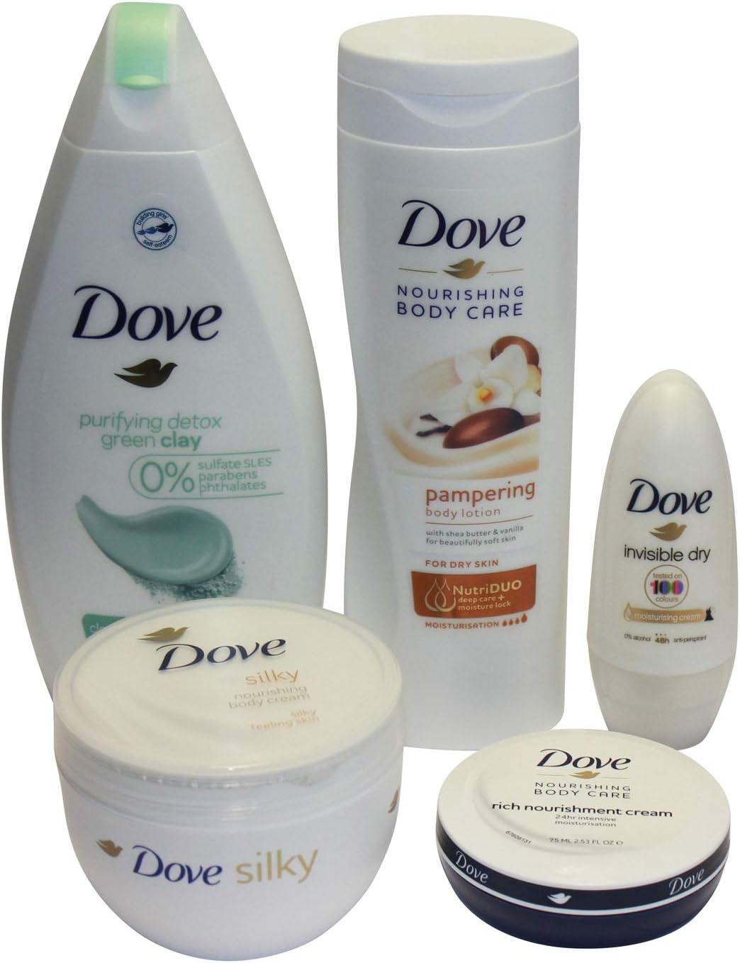 dove body care products