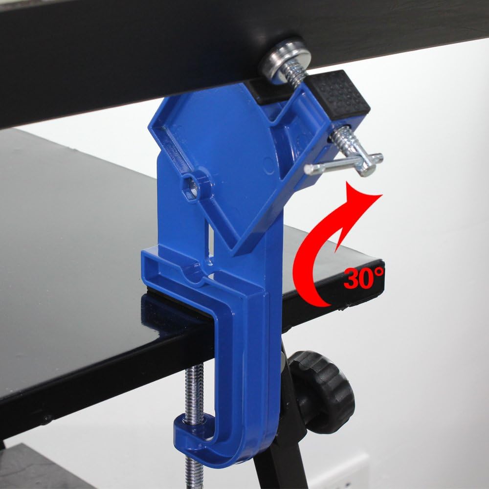 XCMAN Alpine Ski Vise for Ski Tuning and Waxing Adjustable Angle and Height Durable and Stable - Aluminium Material - Image 5