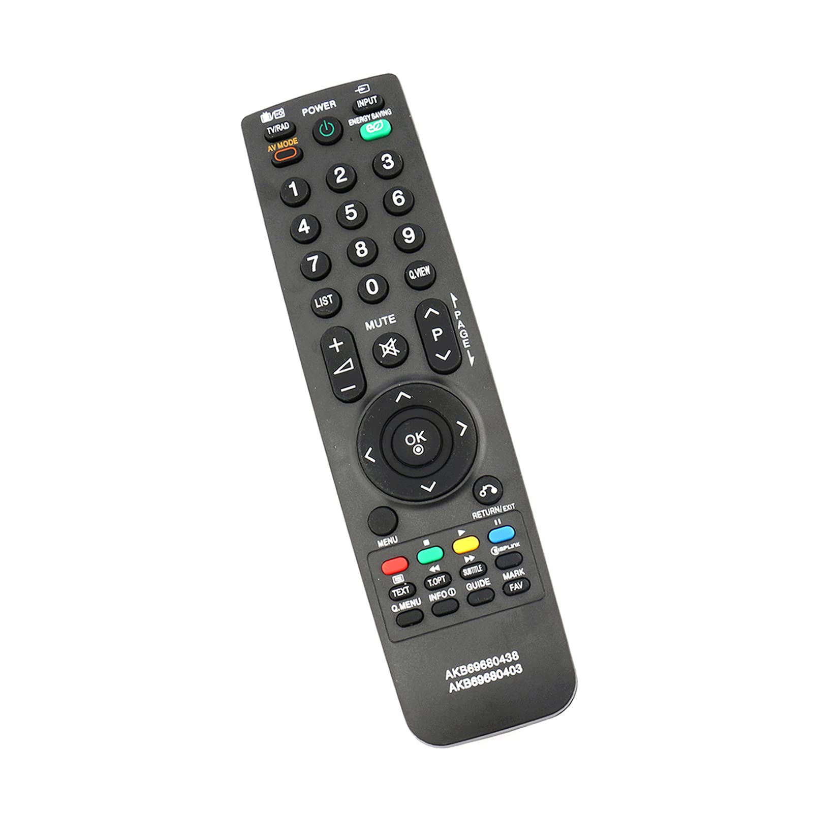 AULCMEET AKB69680438 AKB69680403 Replaced Remote fit for LG Smart TV HDTV 42LH4010-ZD 47LH4010-ZD 32LH4020-ZC 37LH4020-ZC 42LH4020-ZC 47LH4020-ZC 32LH50 37LH50 42LH50 47LH50 32LH5000-ZB 37LH5000-ZB