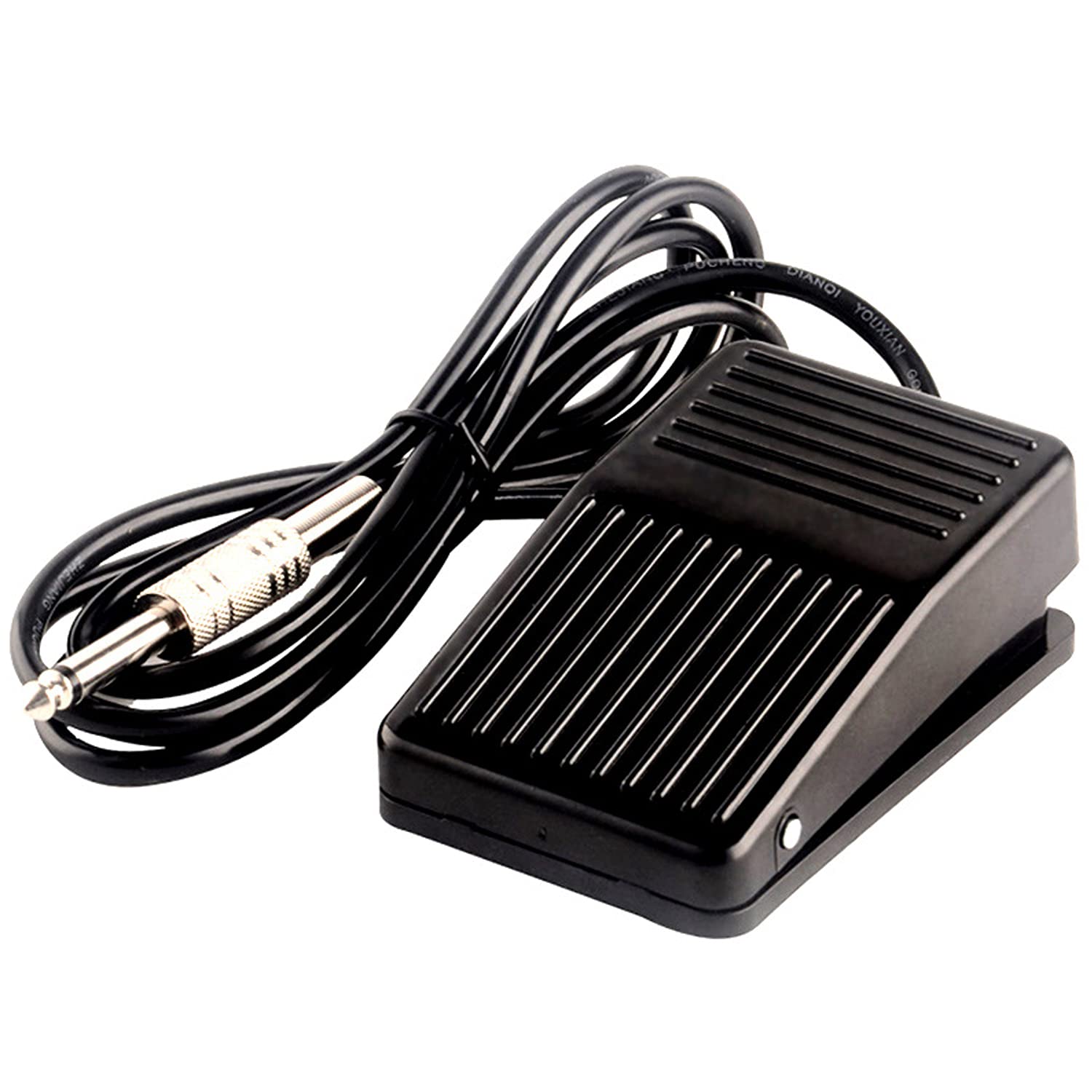 Professional Tattoo Foot Pedal-Tattoo Power Supply Black YLL Tattoo Foot Pedal Switch Pedal Control with Clip Cord for Tattoo Machine Tattoo Kit Tattoo Supply