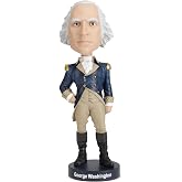 Royal Bobbles George Washington, 1st President of the United States &ndash; Founding Fathers Collection &ndash; 8.1 Inches Tall &ndash; Collectible Bobblehead Statue