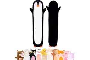 Cuddle Paws Penguin Plush Body Pillow for Kids | Long Stuffed Animal Cuddle Pillow | Soft Hugging Toy | Plushie Gift for Girls & Boys | Long Plush Body Pillow for Sleep & Comfort | Small, 23 Inches