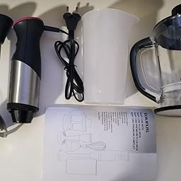 Taurus Bapi 1000 Plus Inox - Batidora de Mano, 1000 W, Bate y Pica ...