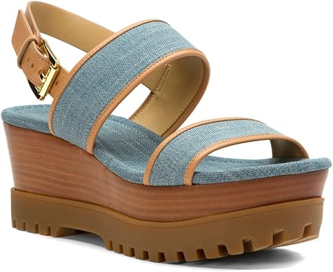 michael kors gillian mid wedge sandals