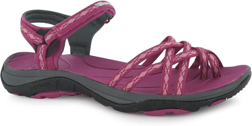 Karrimor Womens Salina Ladies Outdoor Sandals Summer Walking Shoes Padded Straps Raspberry UK 7