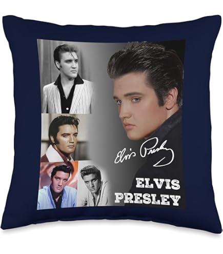 Amazon.com: Elvis Presley_005 Throw Pillow : Home & Kitchen